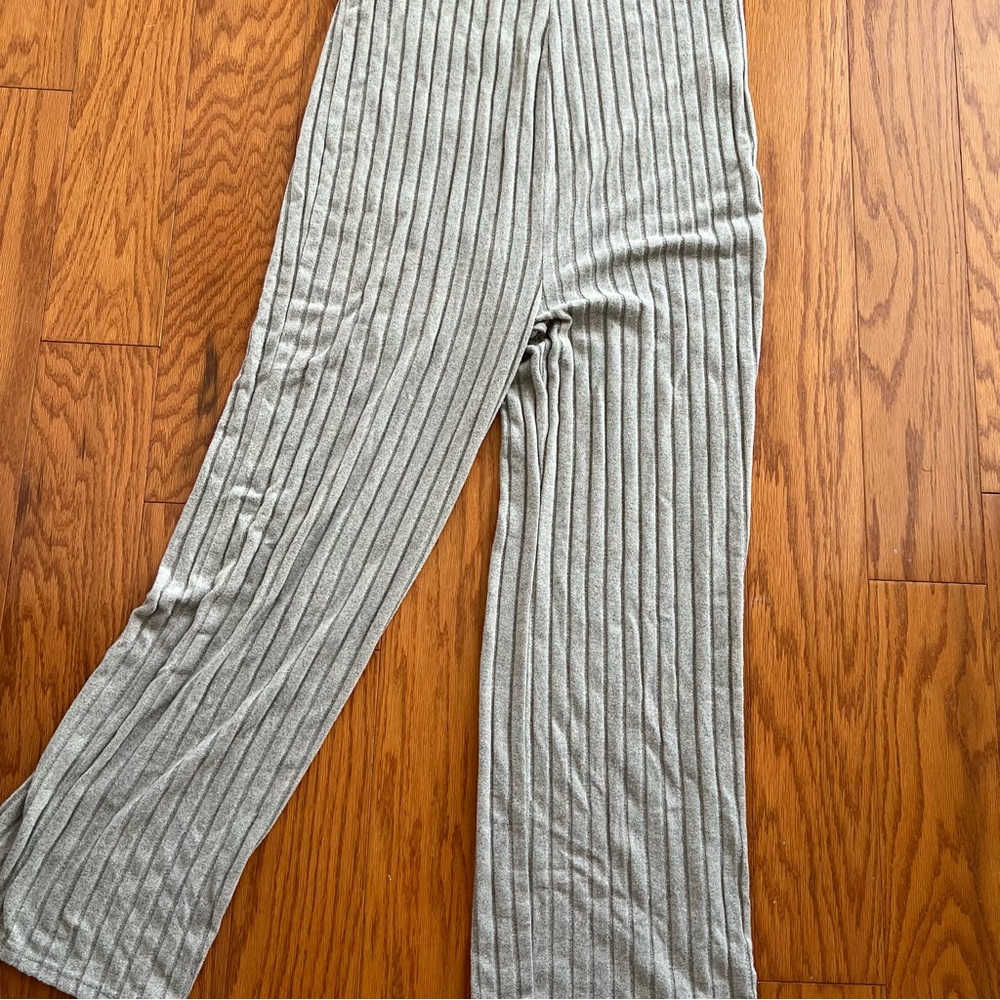 SHEIN Gray Ribbed Sleeveless jumpsuit XL extra large - Picture 10 of 10